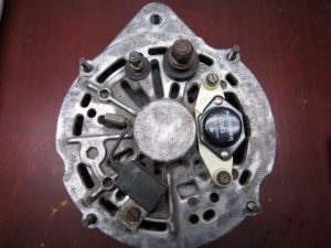 rear of alternator
