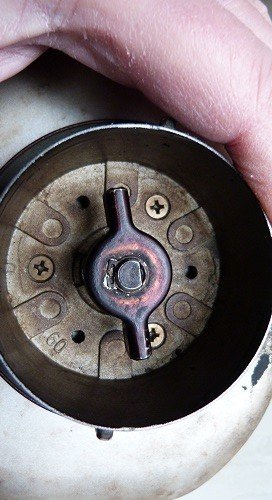 three screws in the bottom that need removal